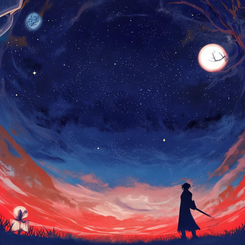 The Echoes of the Two Worlds
