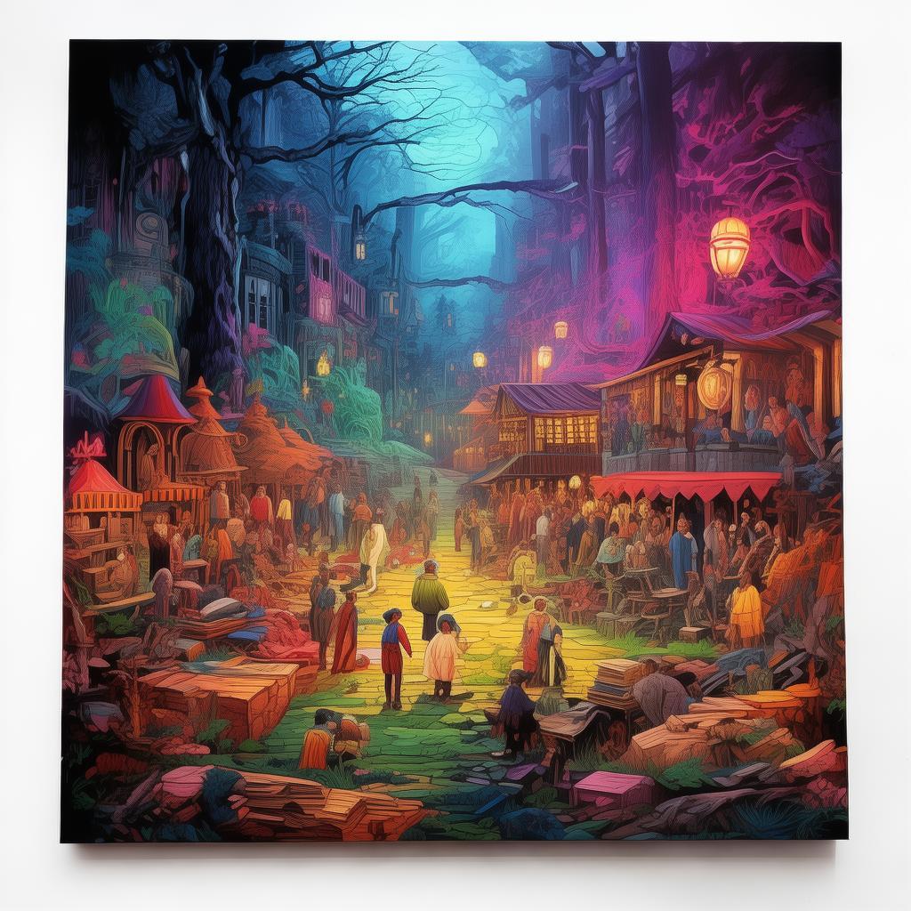 Whispers of the Forest: A Tale of Forbidden Love and Unseen Flames