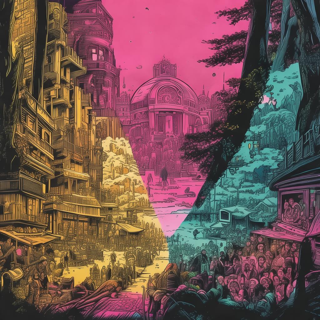 Fragmented Reflections: The Duality of Digital Soul