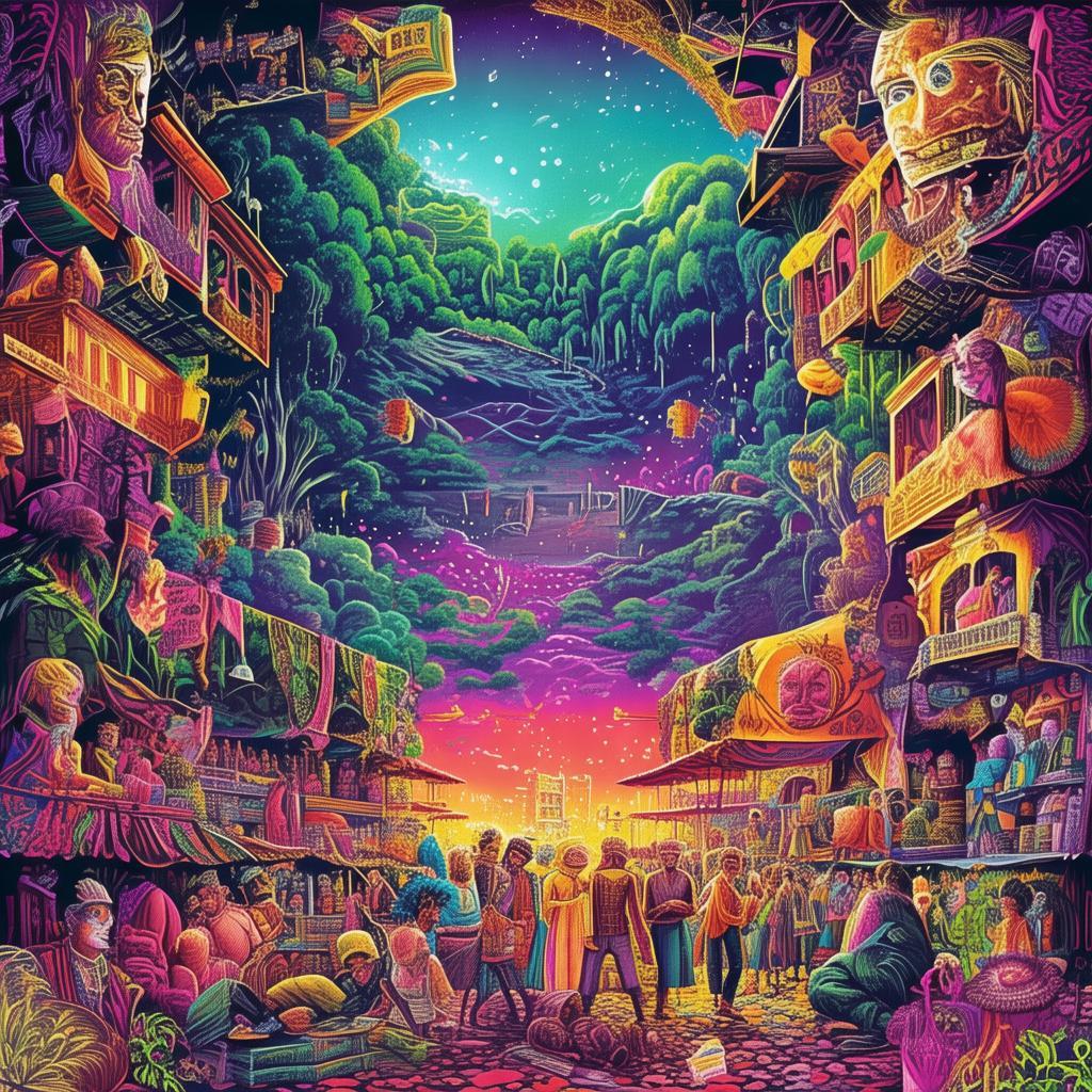 The Luminous Whispers of the Snowy Dreamer