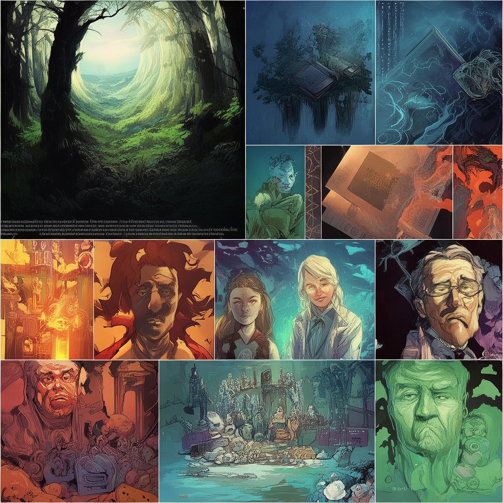 The Enchanted Canvas: A Tale of Art and Enchantment
