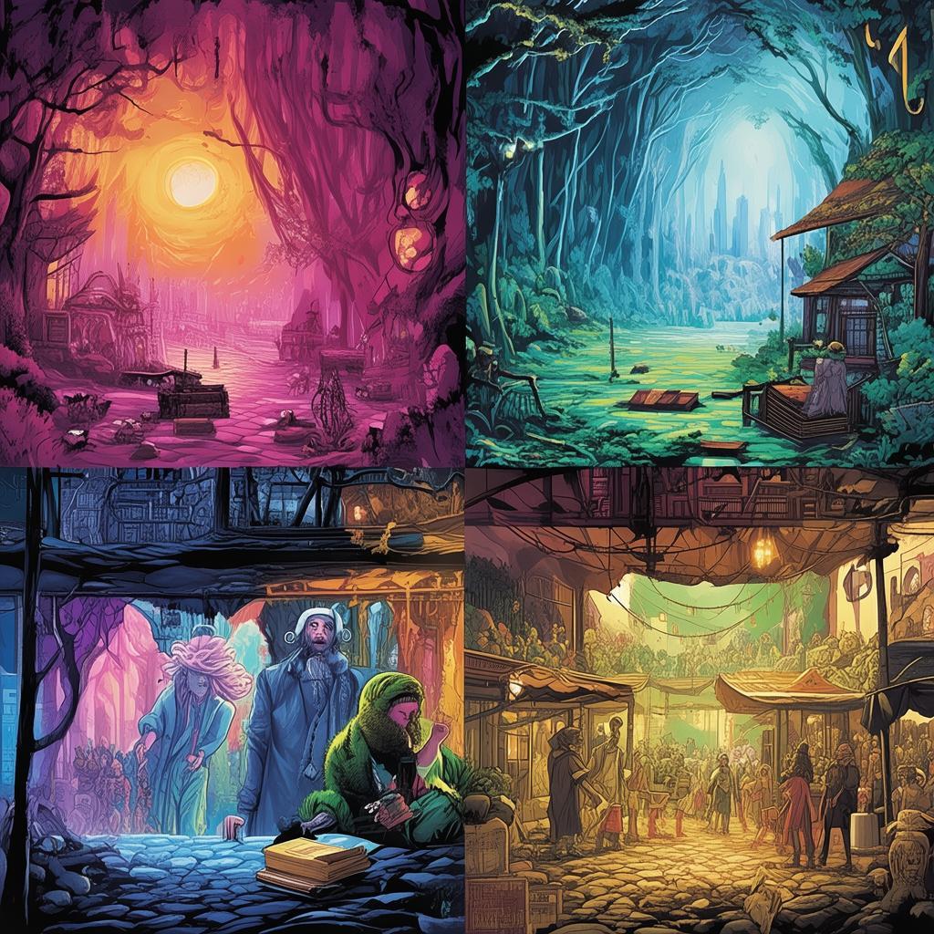 The Four Witches' Enchantment