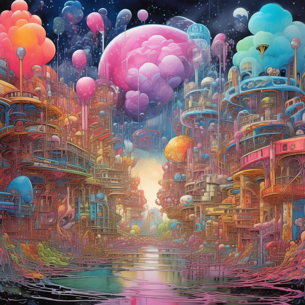 梦回小溪：捕捉金鱼鱼的奇幻之旅
