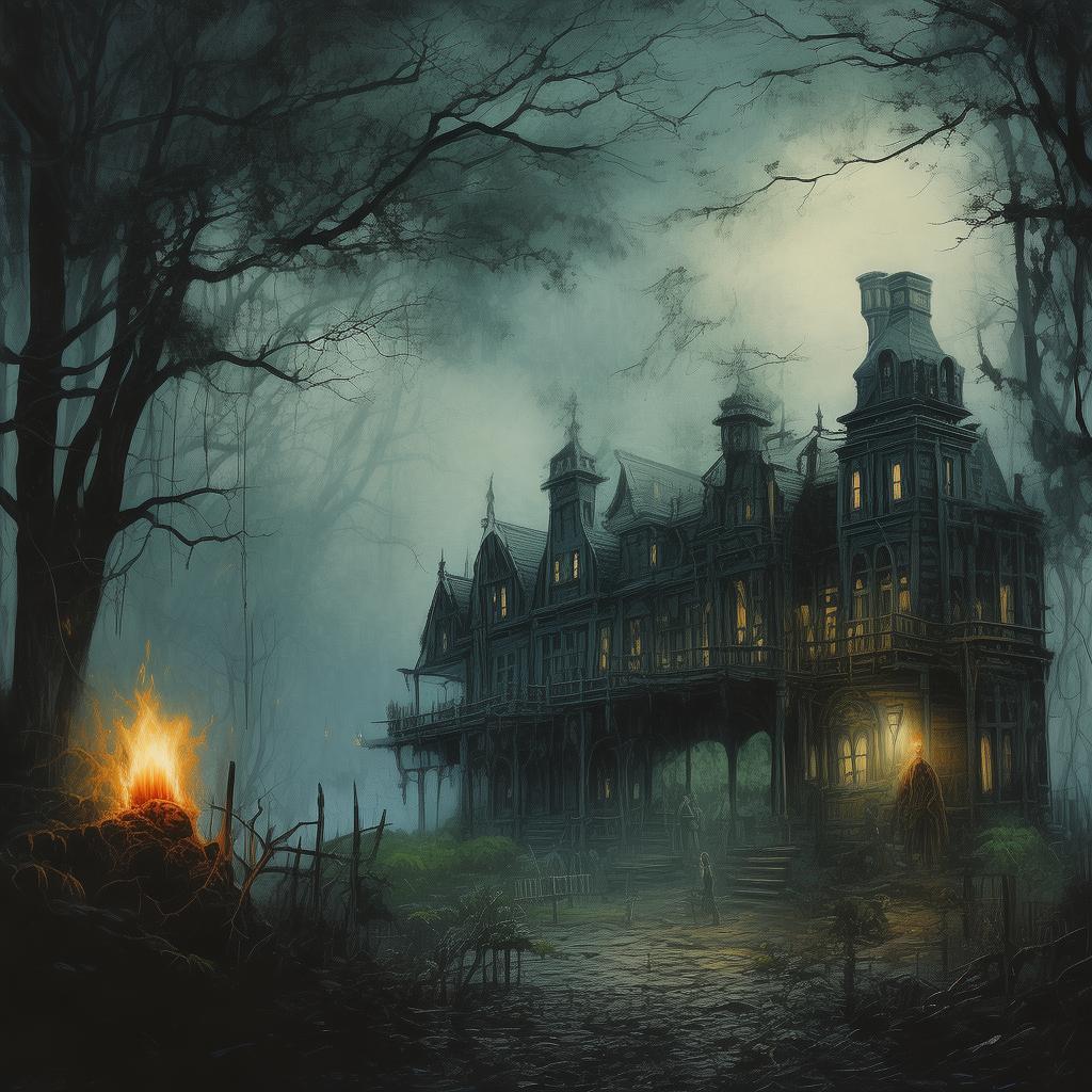 The Labyrinth of Echoes: The Haunting of the Forgotten Courtyard