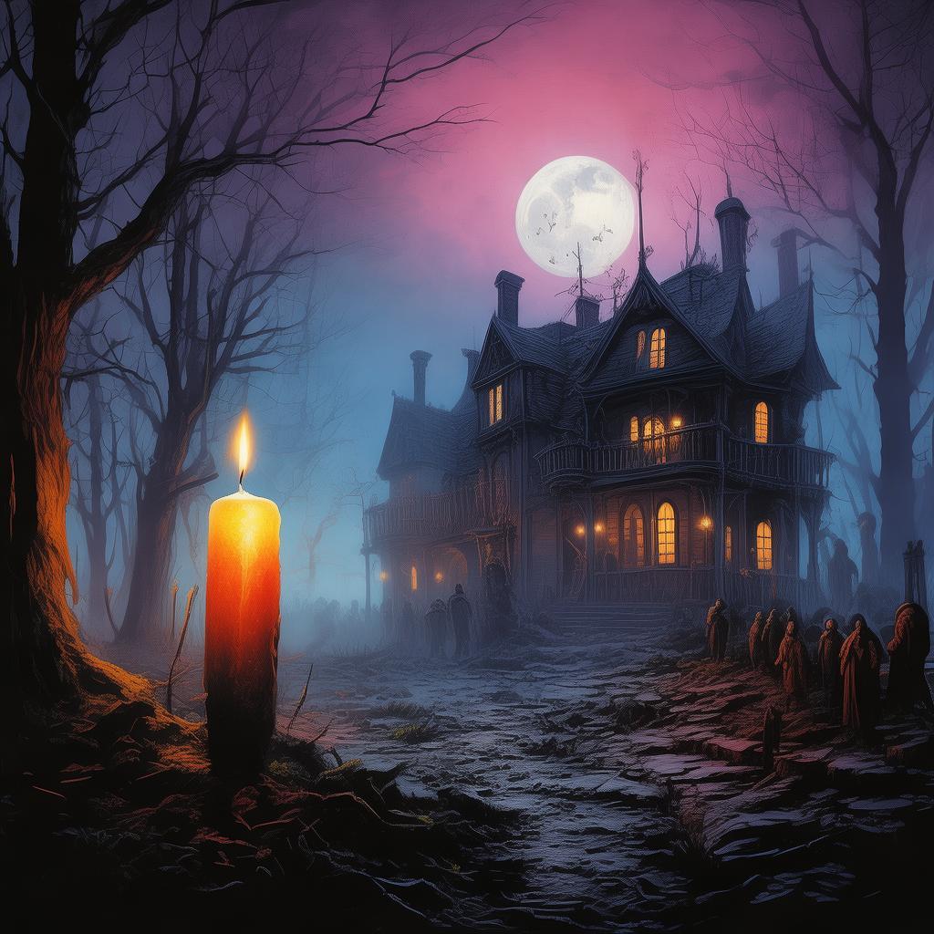 The Ghostlight's Gaze: A Terrifying Tale