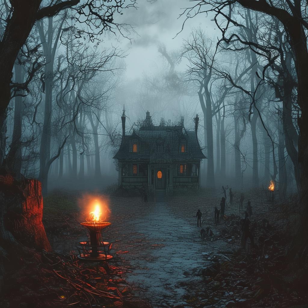 Ted's Haunted Halls: A Twisted Tale of Family Secrets and Dark Discoveries