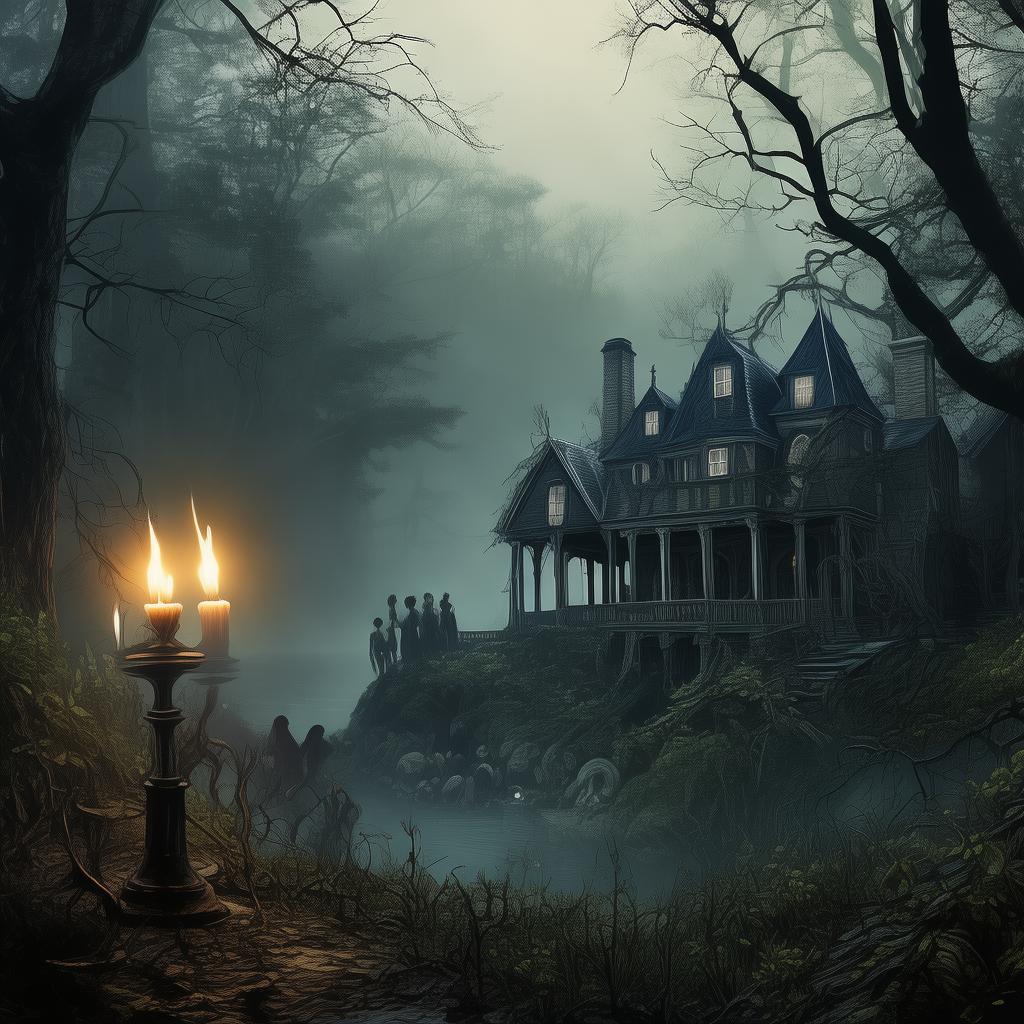 Ghostly Grace: A Tale of Redemption and Haunting Whispers