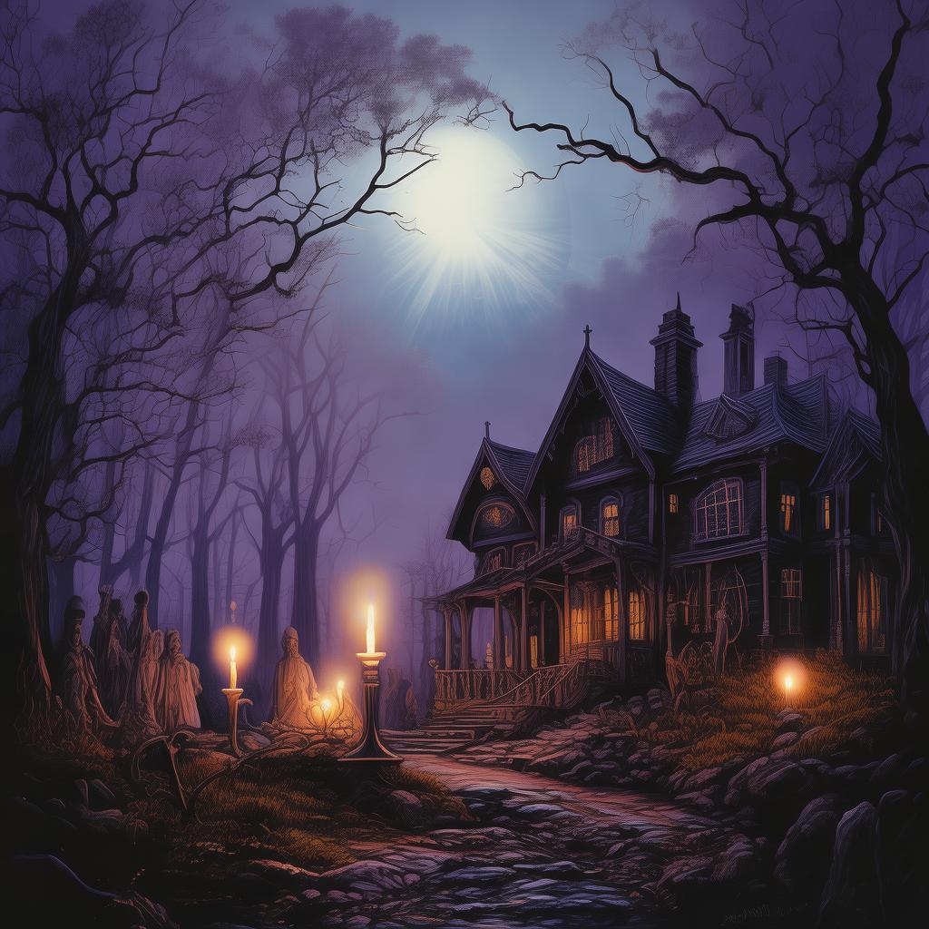 The Haunted Harvest: A Widow's Fateful Encounter