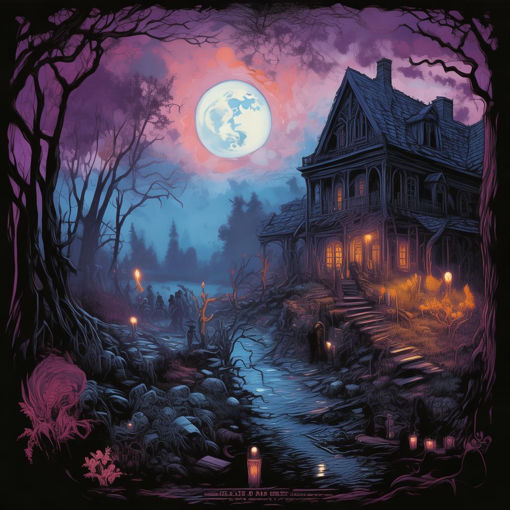 The Blood-Covered City: A Ghost's Reckoning in the Ruins