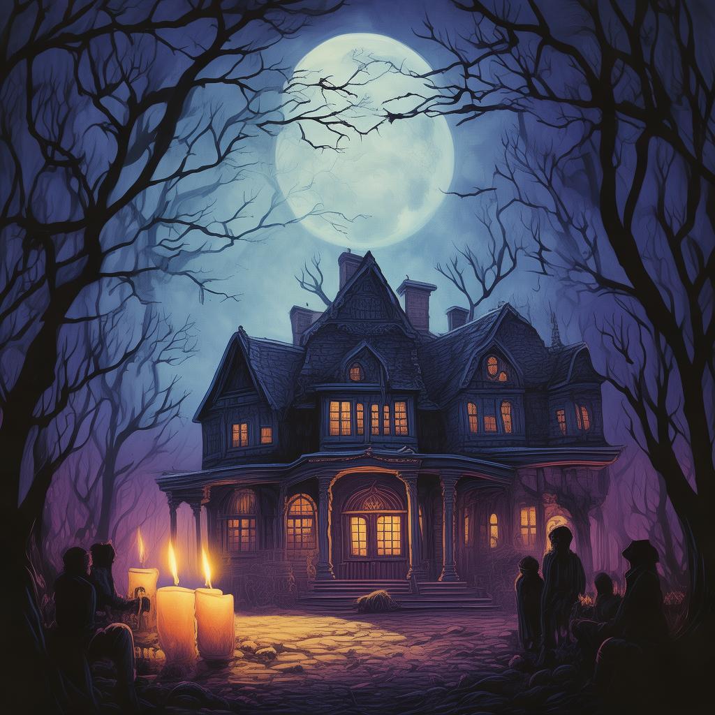 The Tenfold's Curse: Ten Ghostly Conundrums, One Fateful Night
