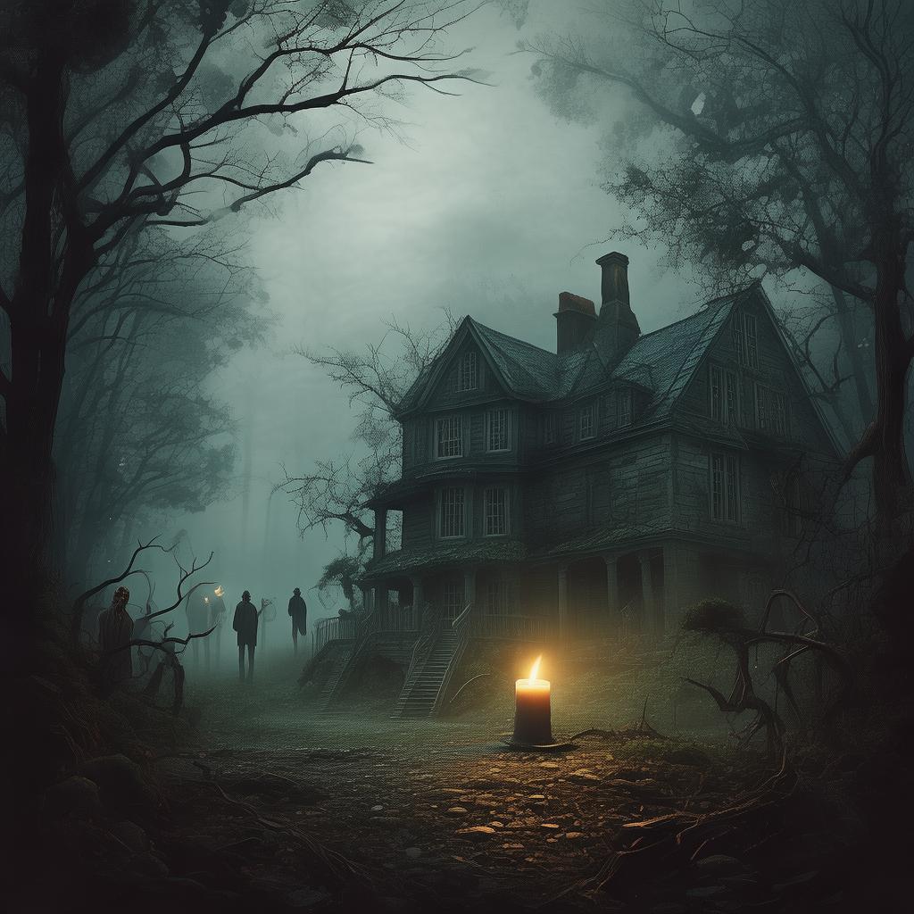 The Shadowy Specter at the Haunted Zoo