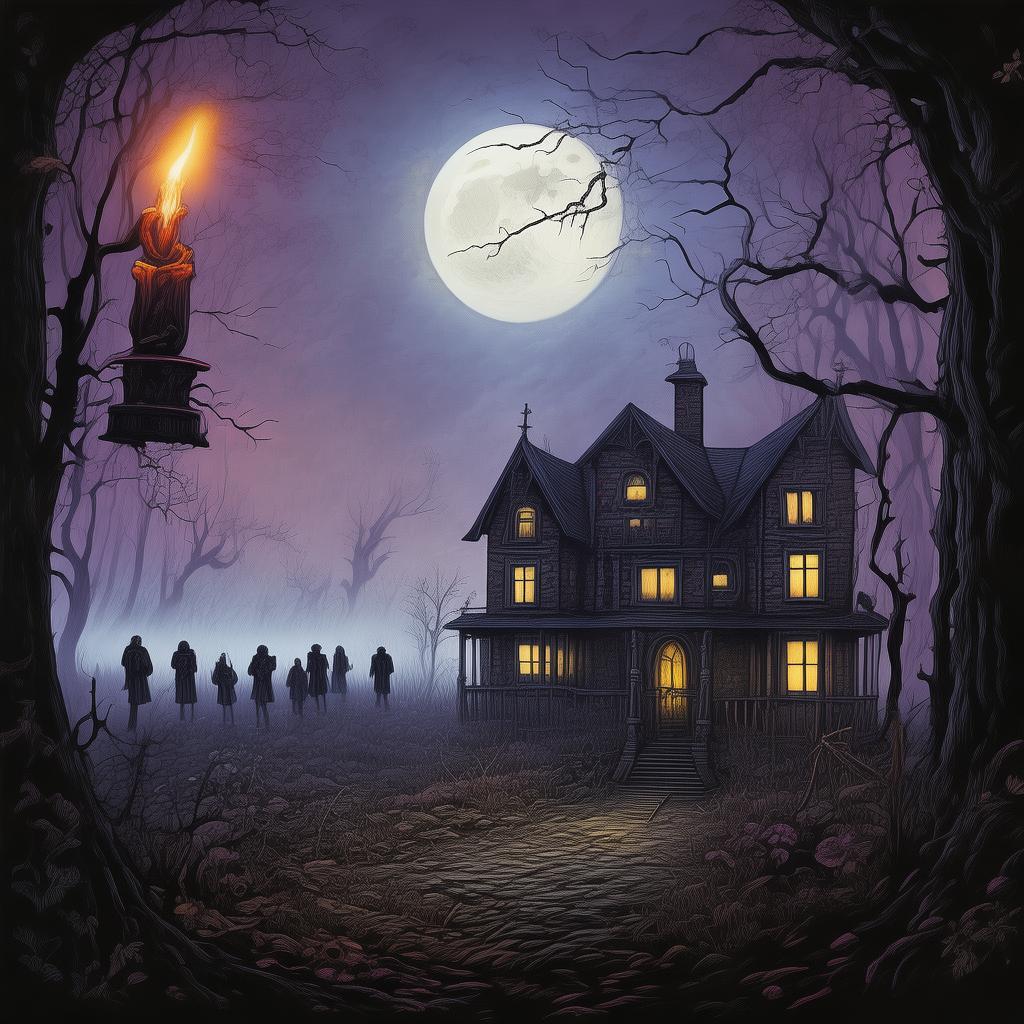 Whispers of the Cursed Flask: The Devil's Nightly Rites