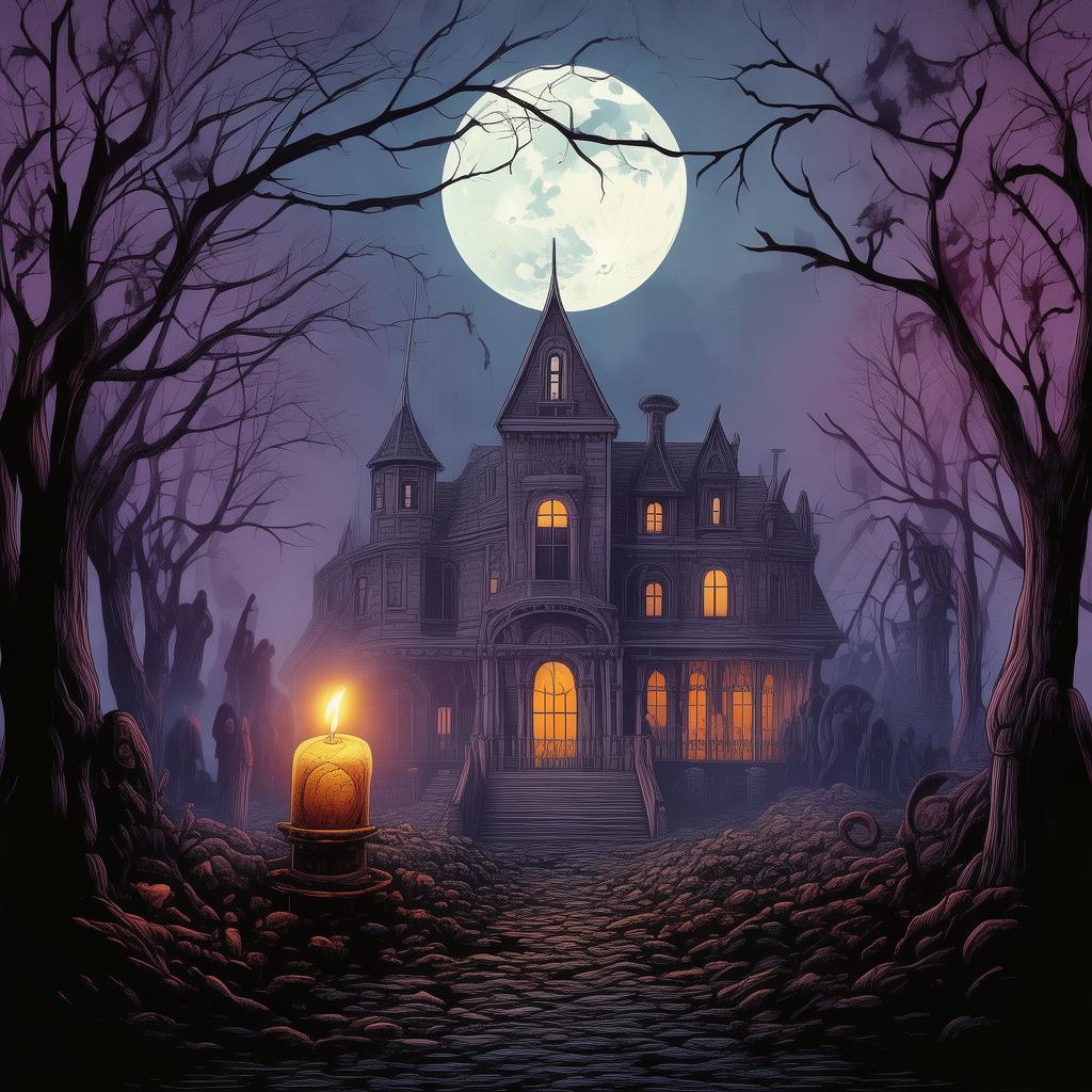 Midnight's Whisper: A One-Minute Ghost's Last Stand