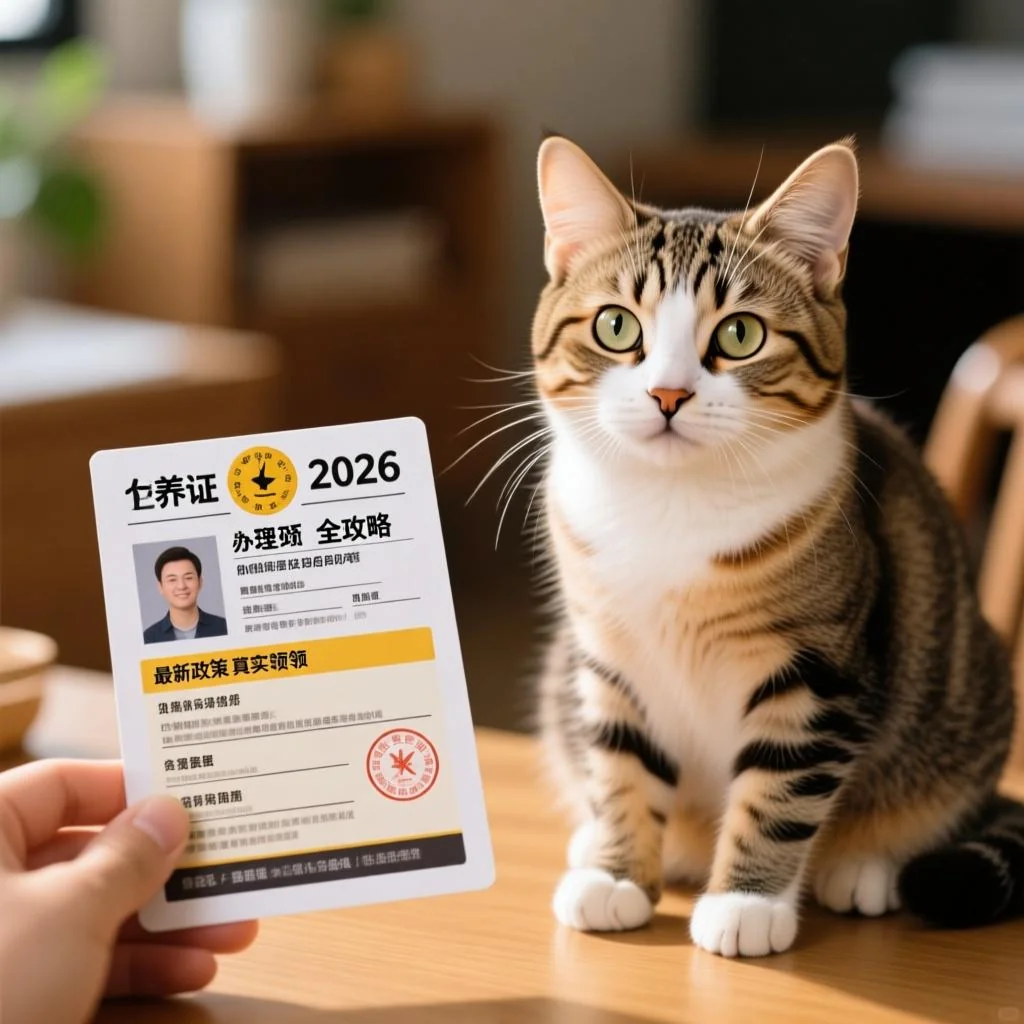 2026年养猫证办理全攻略：最新政策与真实申领流程