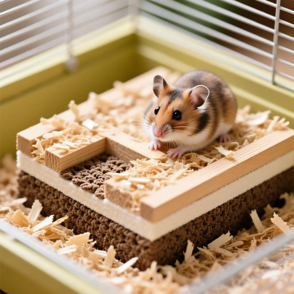 养仓鼠一定要用木屑吗？2026年垫料选择与替代方案全解析