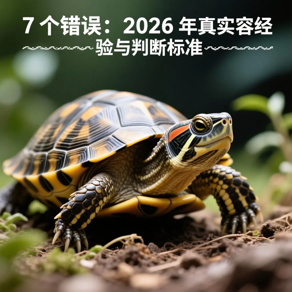 新手养龟最容易犯的 7 个错误：2026 年真实经验与判断标准