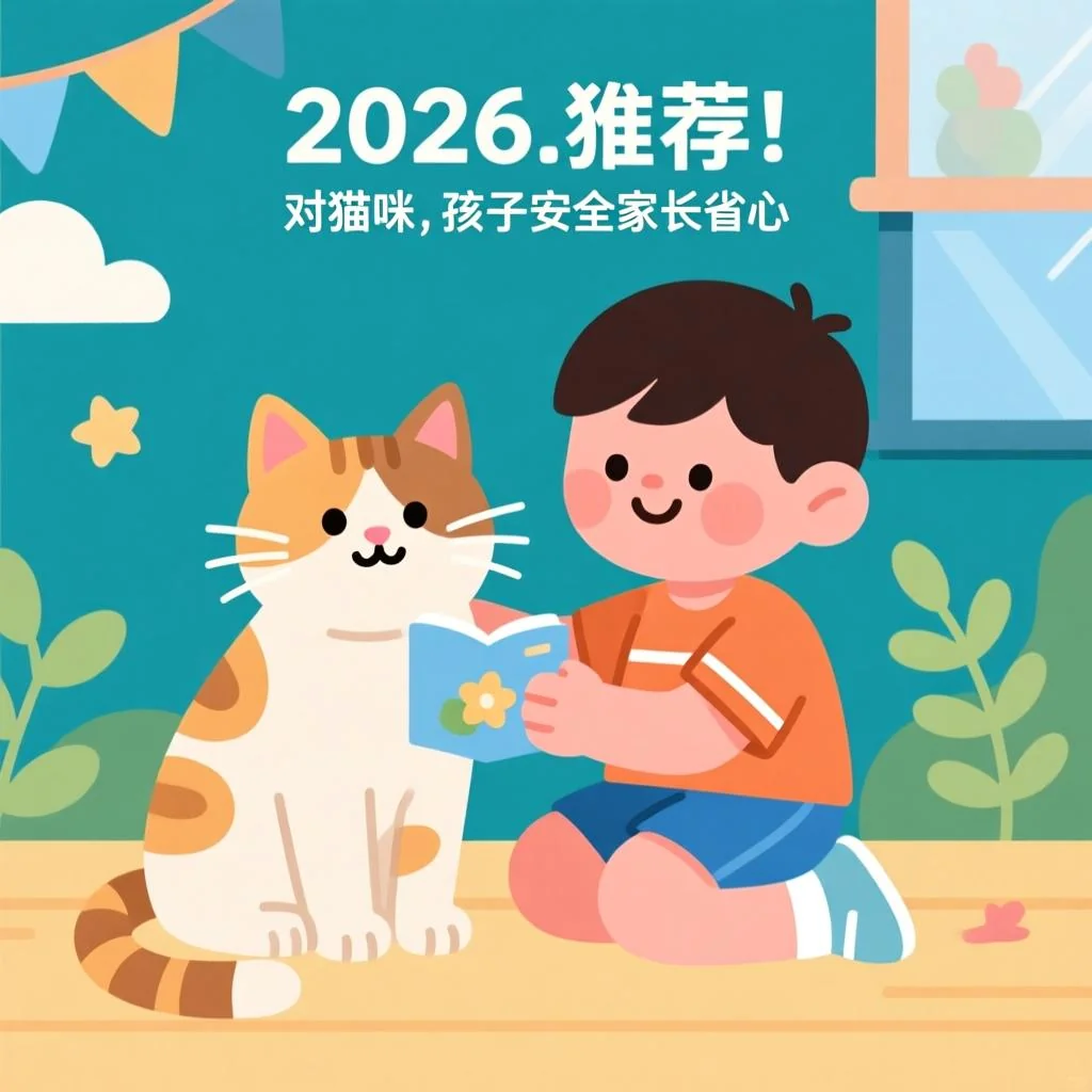 2026年适合小孩子养的猫品种推荐：选对猫咪，孩子安全家长省心