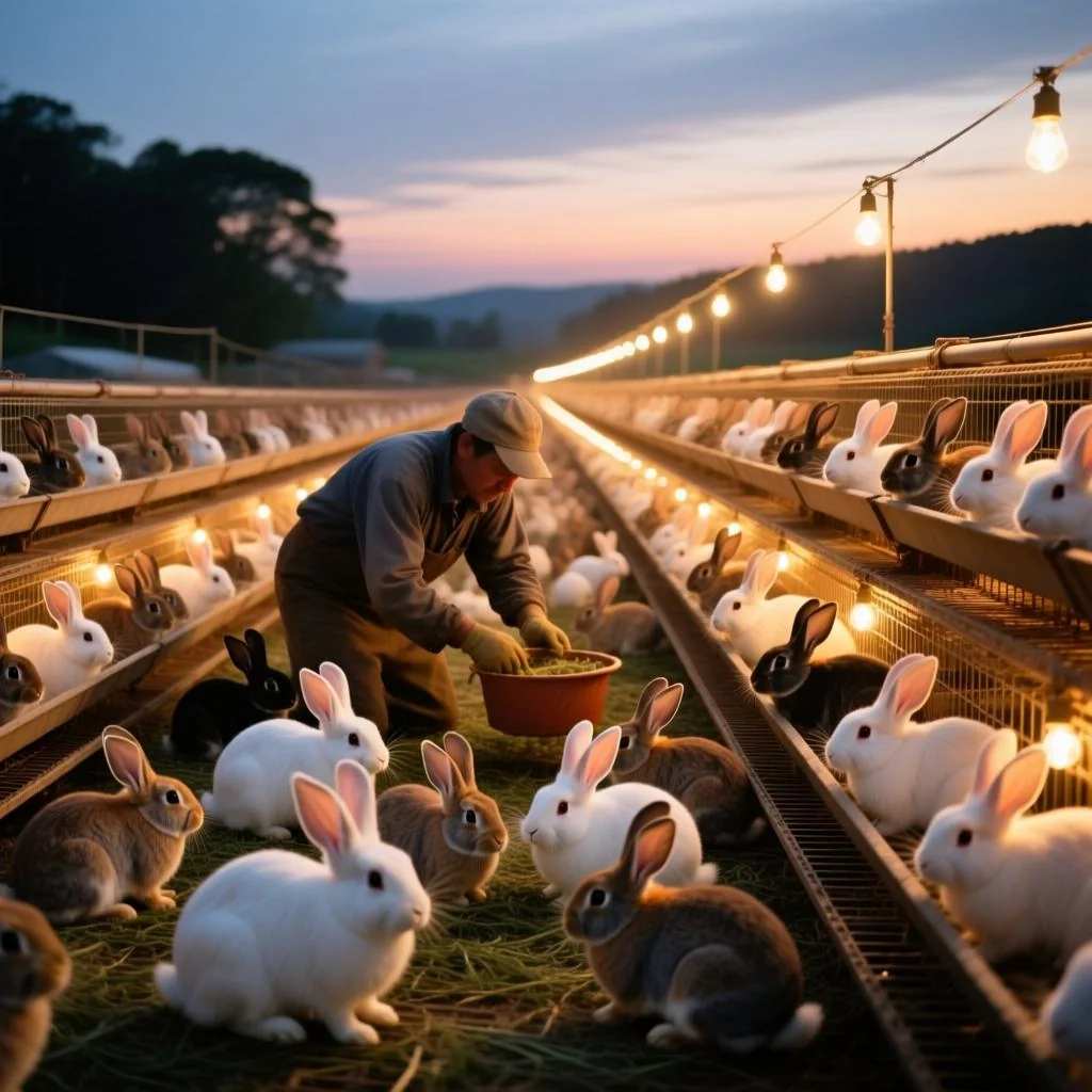 大规模养兔子正确养殖方法：2026年实现3000只以上出栏的5项核心数据