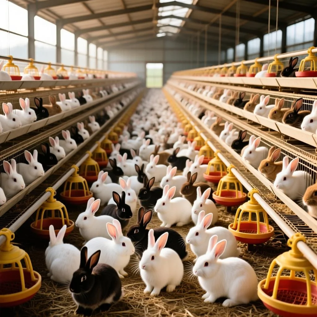大规模养兔子正确养殖方法：2026年实现3000只以上出栏的5项核心数据