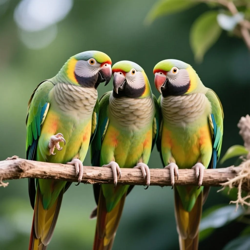 鹦鹉一公两母能一起养吗？2026年真实饲养经验与繁殖冲突避坑指南