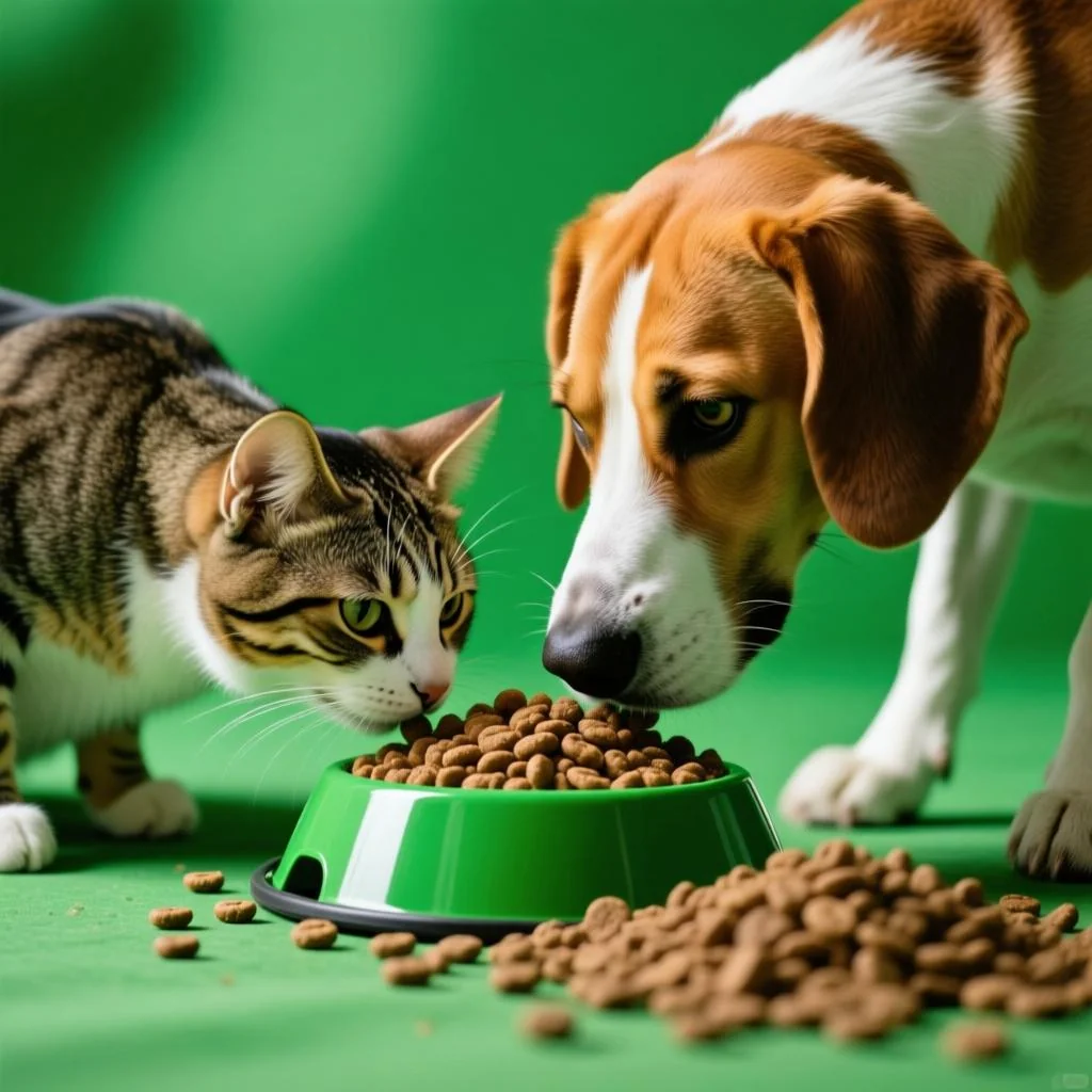 猫粮和狗粮能混着吃吗？6大核心区别与长期喂养风险判断