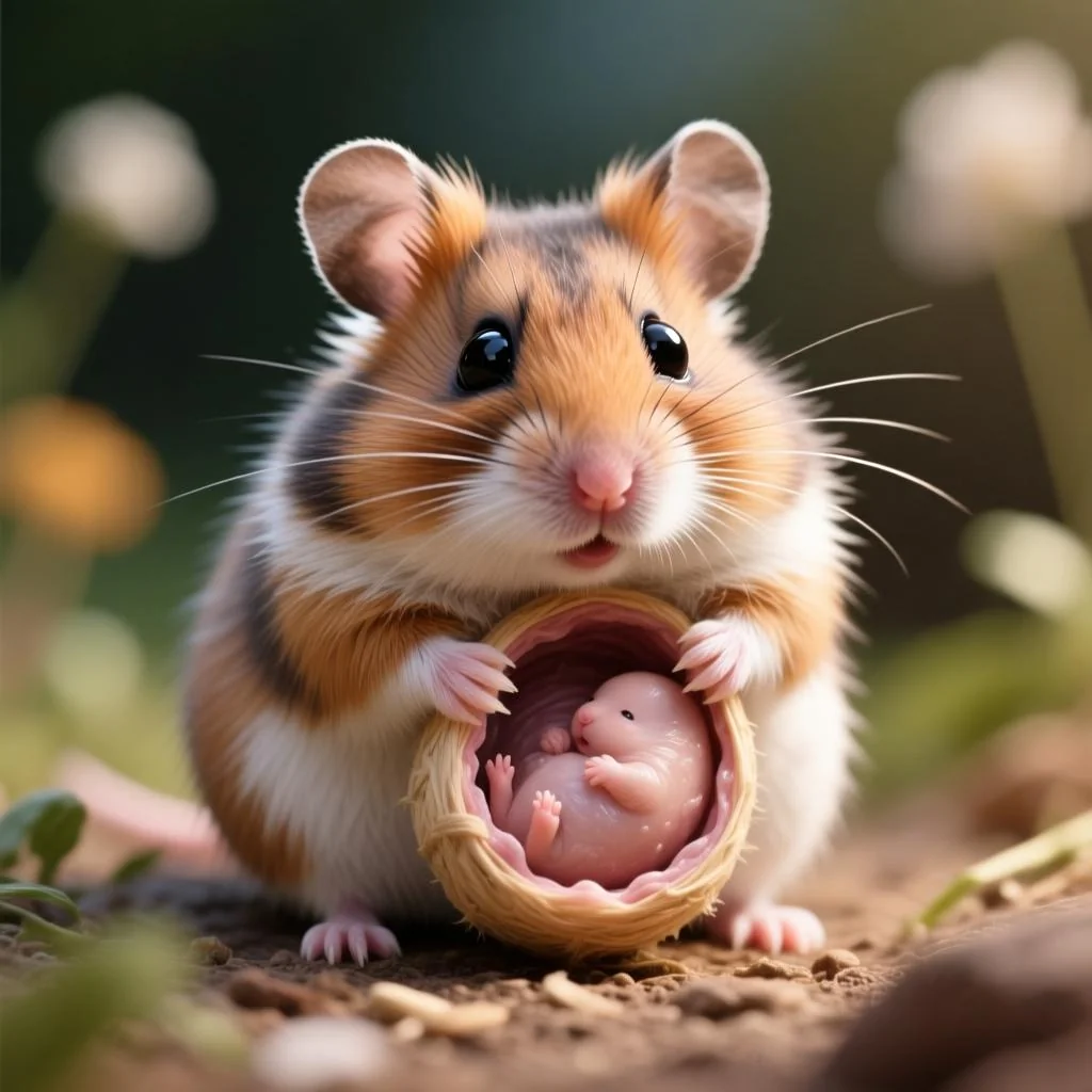 仓鼠分娩前的征兆：6个准确判断临产迹象的方法