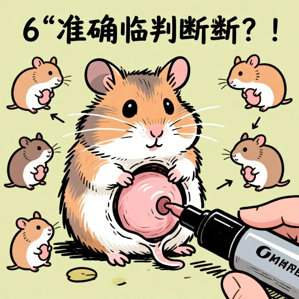 仓鼠分娩前的征兆：6个准确判断临产迹象的方法