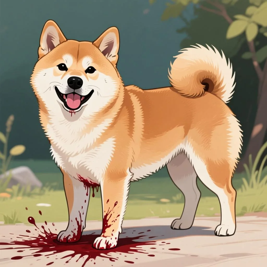 母柴犬发情期最全护理指南：从出血到结束的20天该怎么办