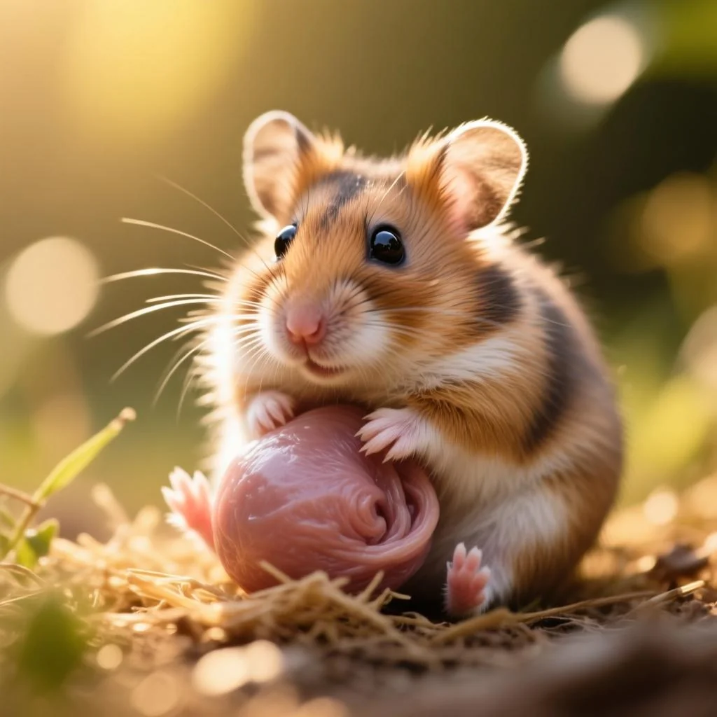 仓鼠分娩前的征兆：6个准确判断临产迹象的方法