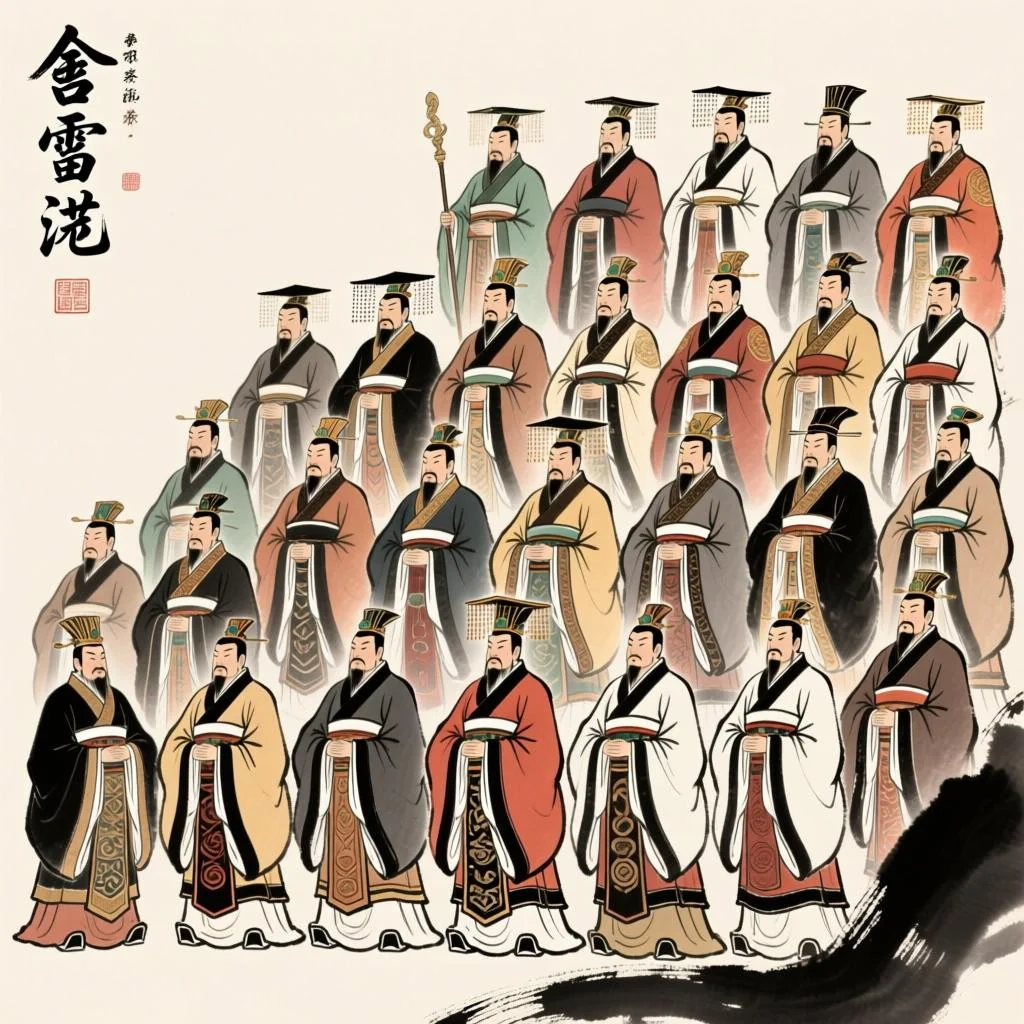 周朝所有君主完整列表：37位天子在位顺序与历史影响