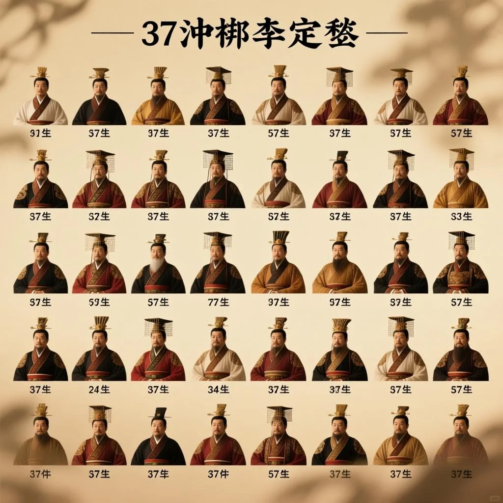 周朝所有君主完整列表：37位天子在位顺序与历史影响
