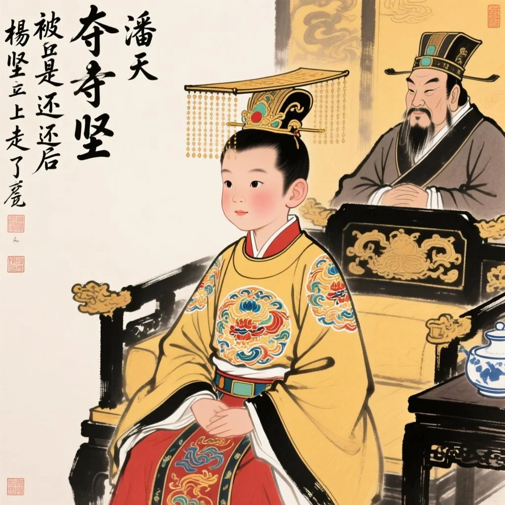 宇文赟为什么13岁被立为太子后还是被岳父杨坚夺走了江山