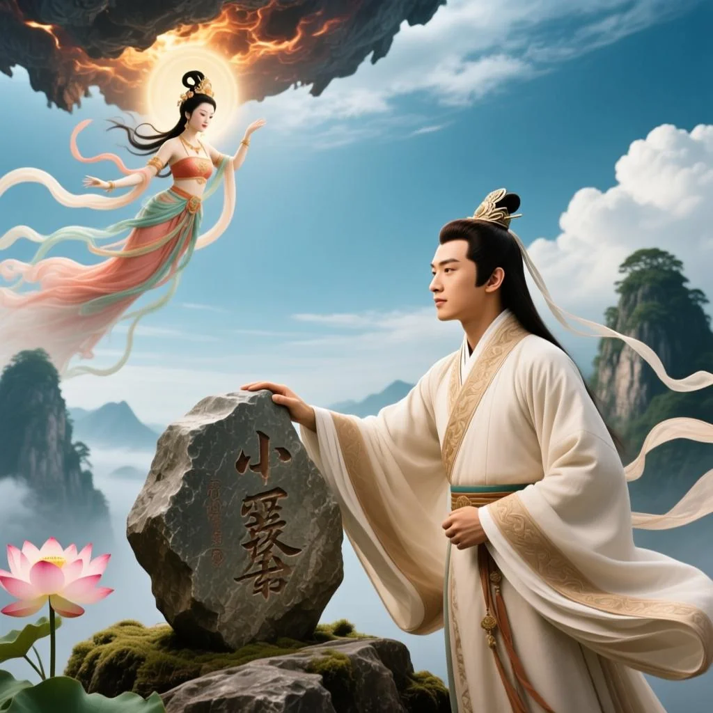 贾宝玉的真实来历：女娲补天石与神瑛侍者的关系全解