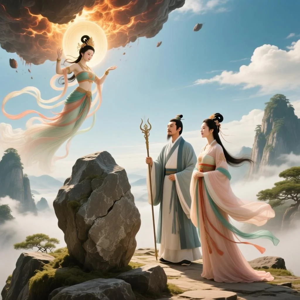 贾宝玉的真实来历：女娲补天石与神瑛侍者的关系全解