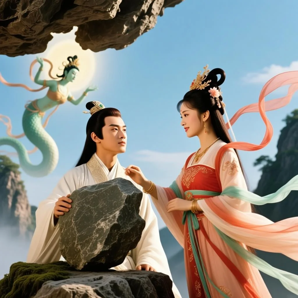 贾宝玉的真实来历：女娲补天石与神瑛侍者的关系全解