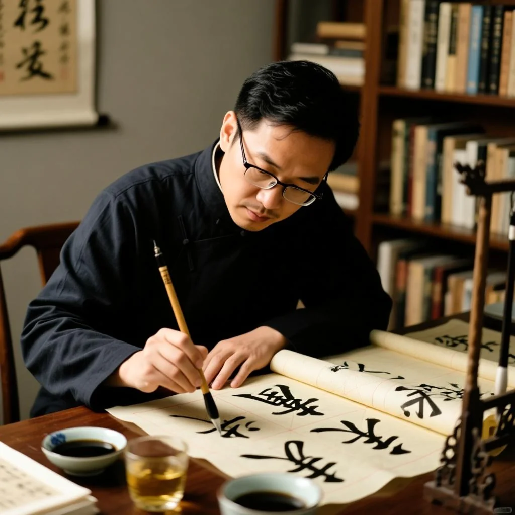 梁鹄学书成名家：没钱喝酒为何总能找到办法？一个书法爱好者的真实逆袭经验