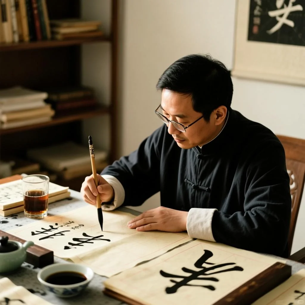 梁鹄学书成名家：没钱喝酒为何总能找到办法？一个书法爱好者的真实逆袭经验