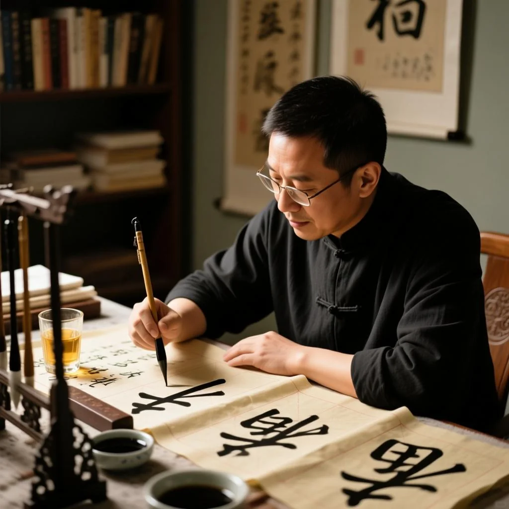 梁鹄学书成名家：没钱喝酒为何总能找到办法？一个书法爱好者的真实逆袭经验