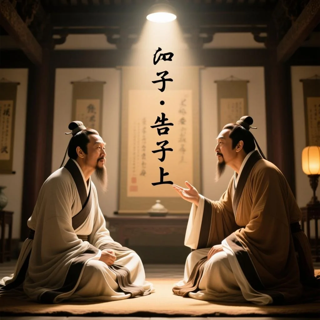 孟子·告子上第一章深度解读：告子与孟子关于人性与仁义的辩论到底在说什么