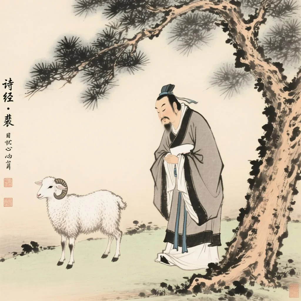 诗经·羔裘全文翻译及赏析：桧国大夫为何忧心忉忉