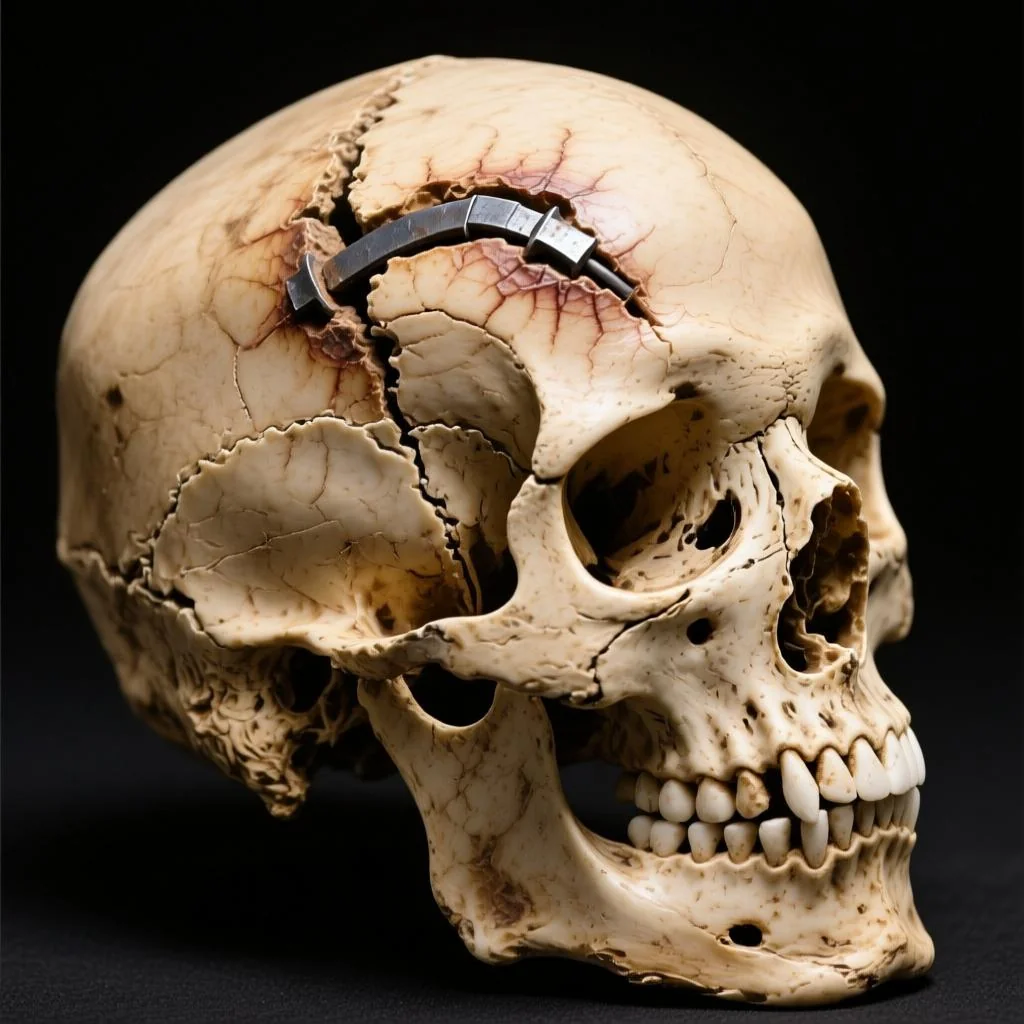 1800年前希腊头骨手术痕迹：这是考古发现的古代脑部手术铁证吗？