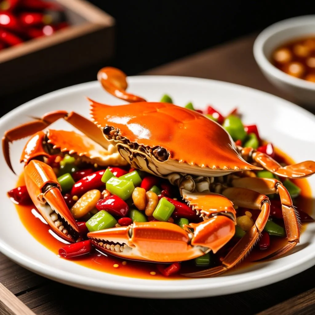 辣炒飞蟹怎么做才好吃？附完整步骤和去腥不散花技巧