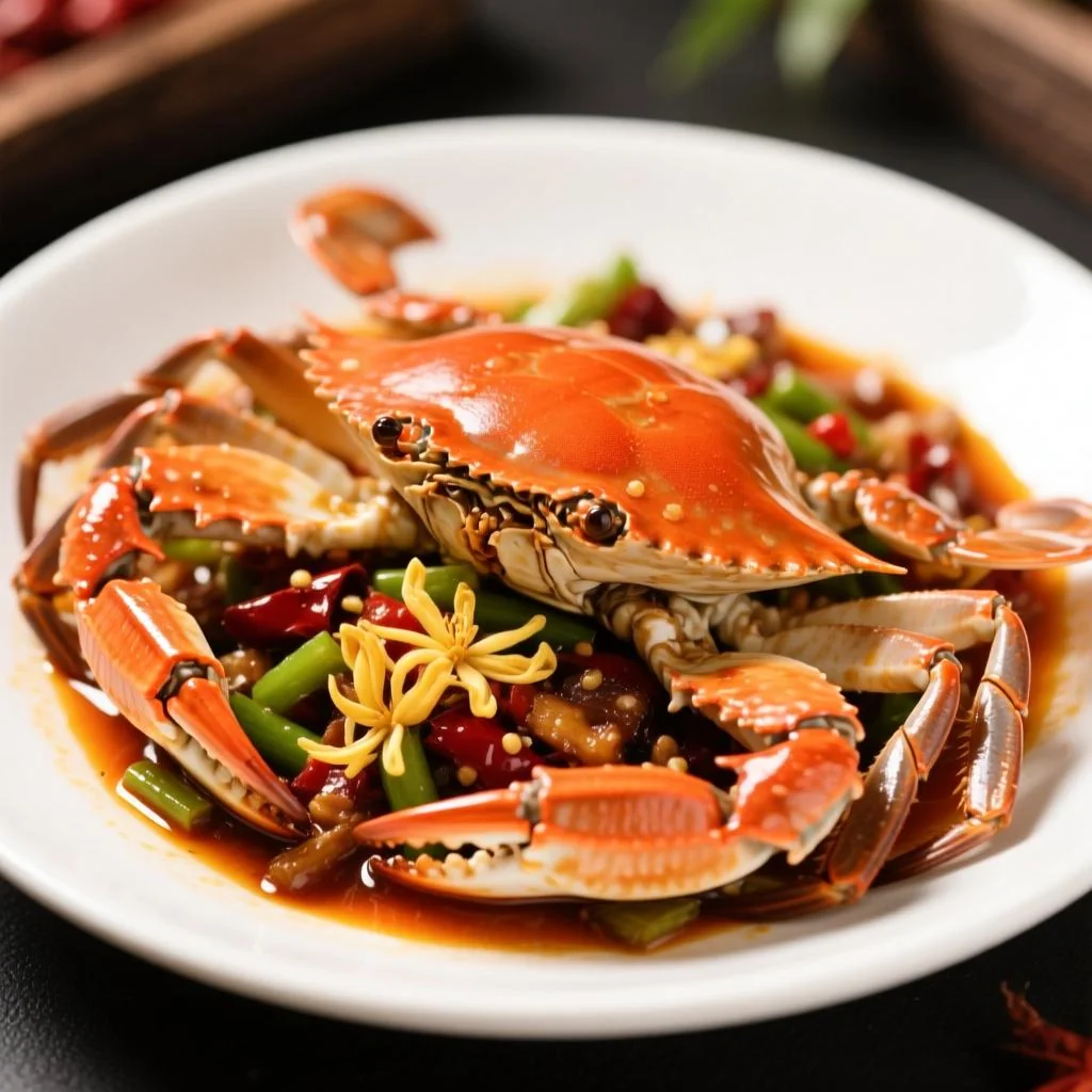 辣炒飞蟹怎么做才好吃？附完整步骤和去腥不散花技巧