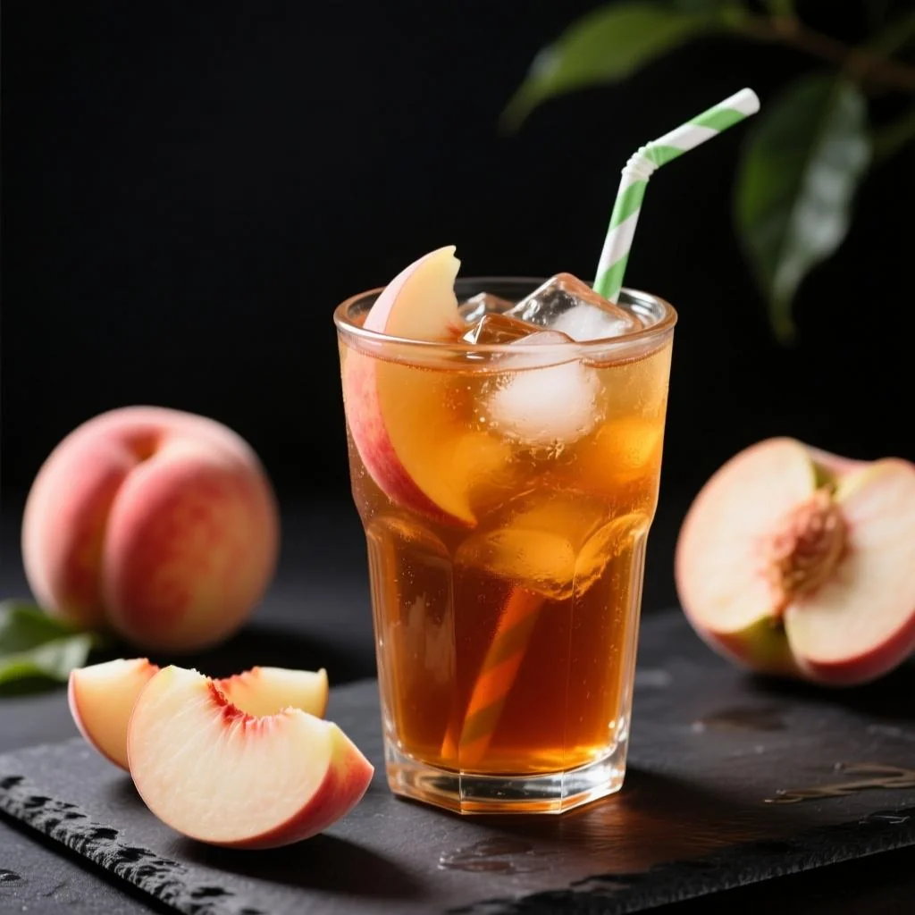 桃子冰红茶的家常做法，详细步骤教你做出好喝的水果茶