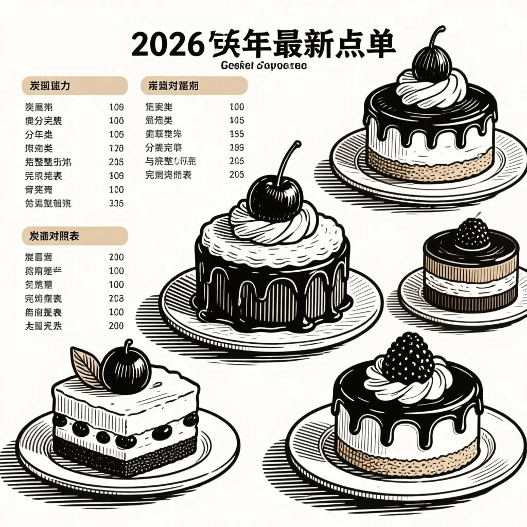 dessert有哪些甜品英文？2026年最新点单与分类完整对照表