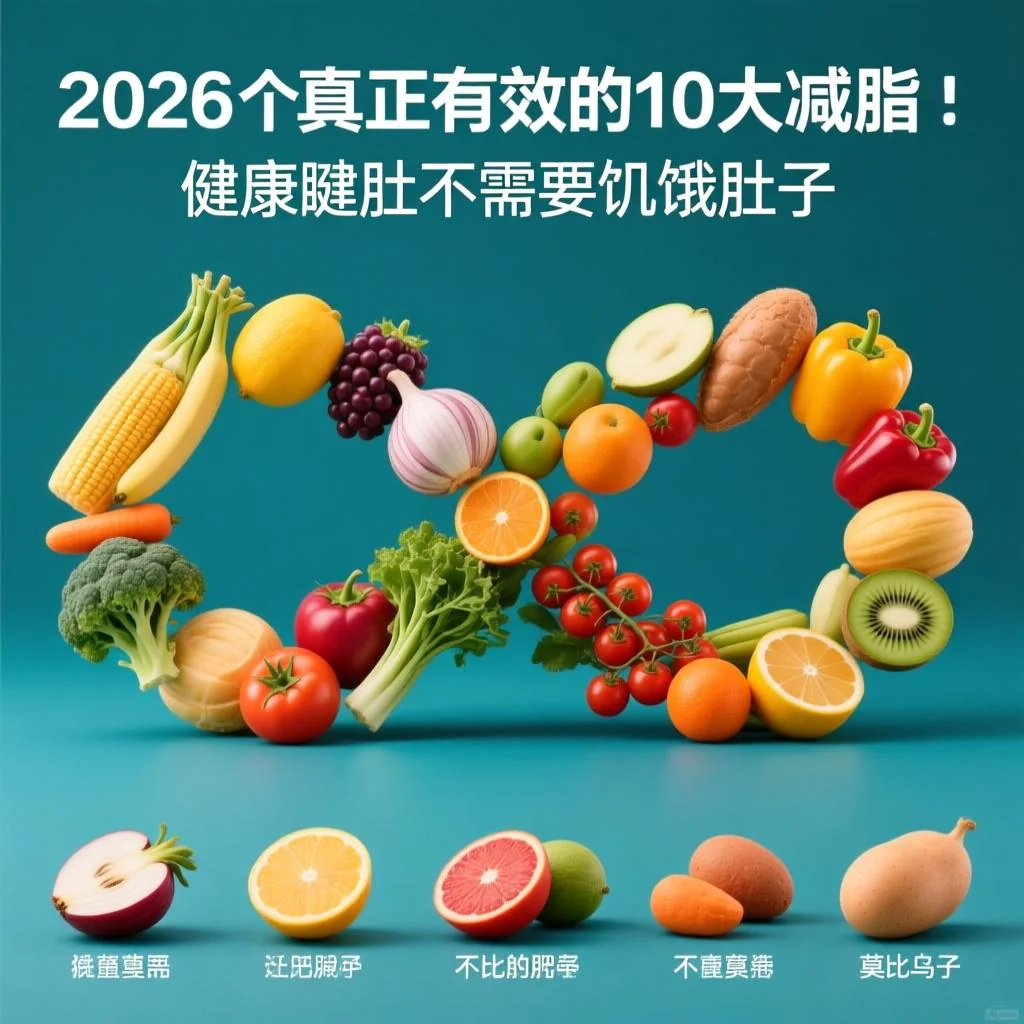 2026年真正有效的10大减脂食物清单：健康减肥不需要饿肚子