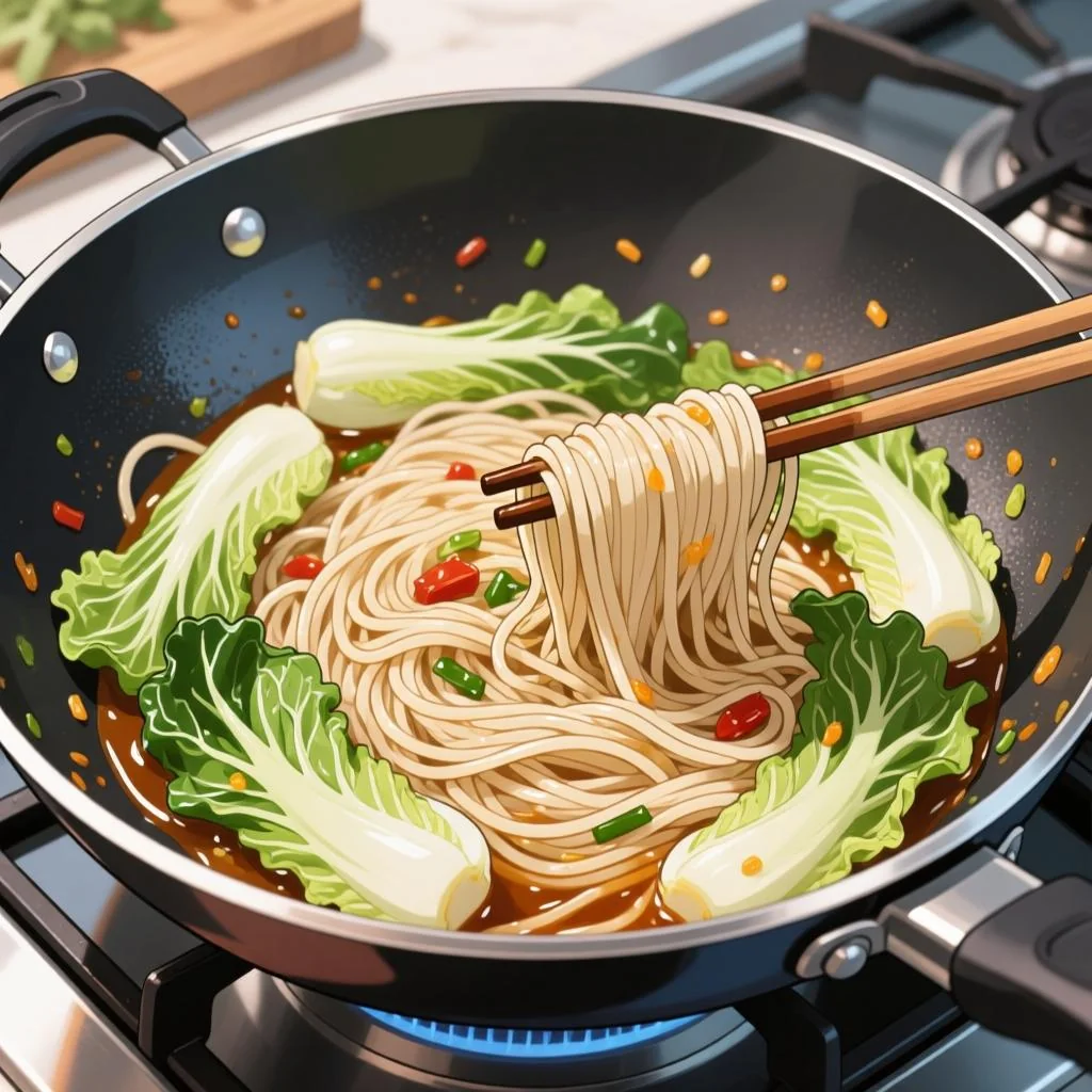 东北白菜炒粉条的正确做法，粉条不粘锅入味匀的5个判断标准