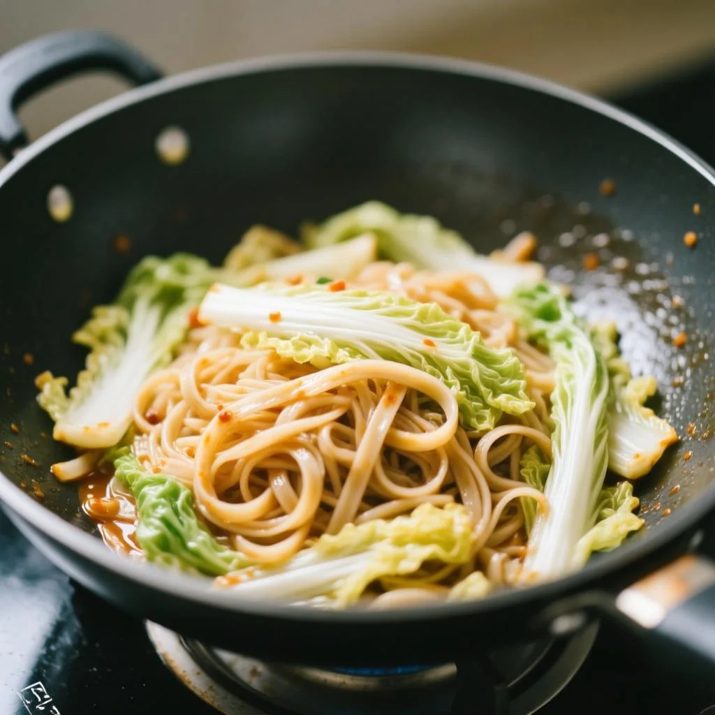 东北白菜炒粉条的正确做法，粉条不粘锅入味匀的5个判断标准