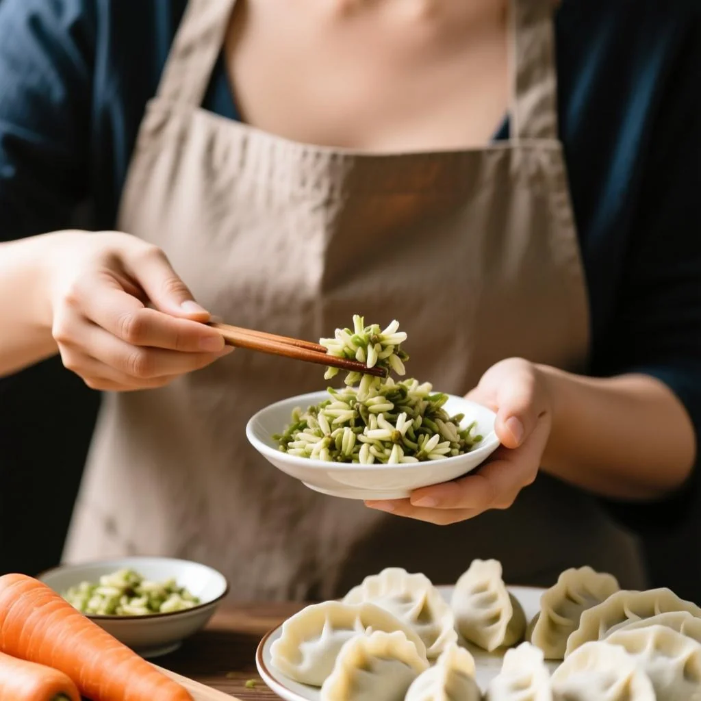 胡萝卜槐花饺子馅怎么调好吃？真经验配方与常见失败原因分析