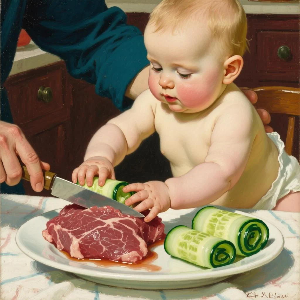 9个月以上宝宝牛肉怎么做才嫩：附黄瓜卷详细做法与失败原因分析